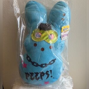 Easter Blue Plush Emo Bunny Peeps 15” NIP